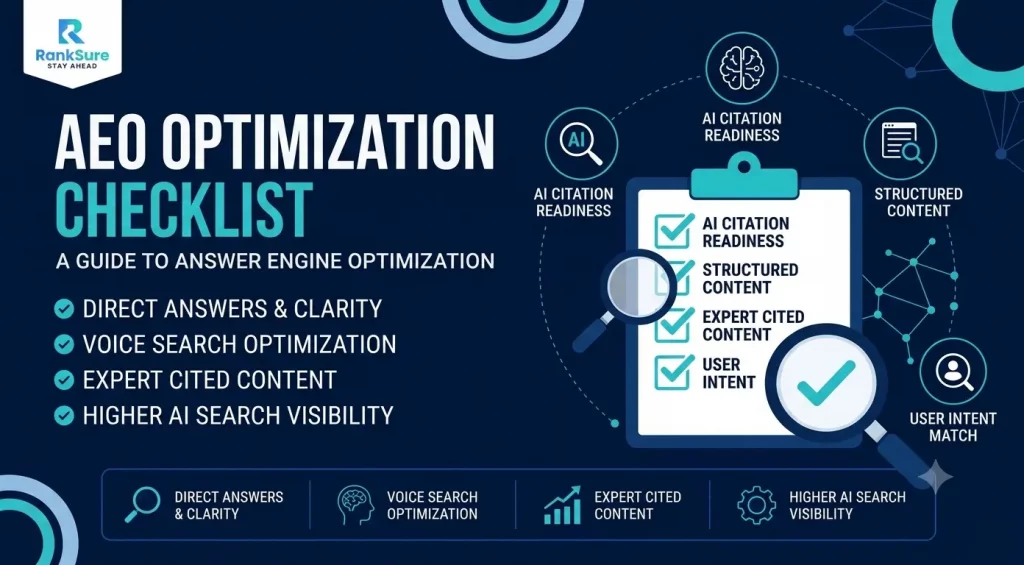 aeo optimization basic checklist