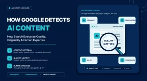 how does google detect ai content