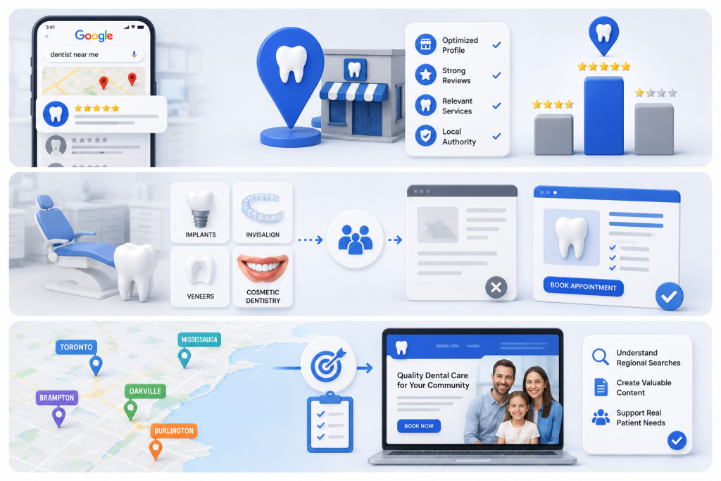 Competing for Dental Patients Across Ontario Starts With Better Search Visibility