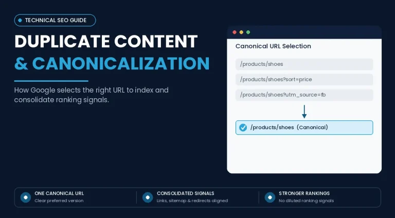 duplicate content & canonicalization