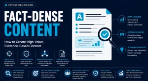 fact-dense content creation