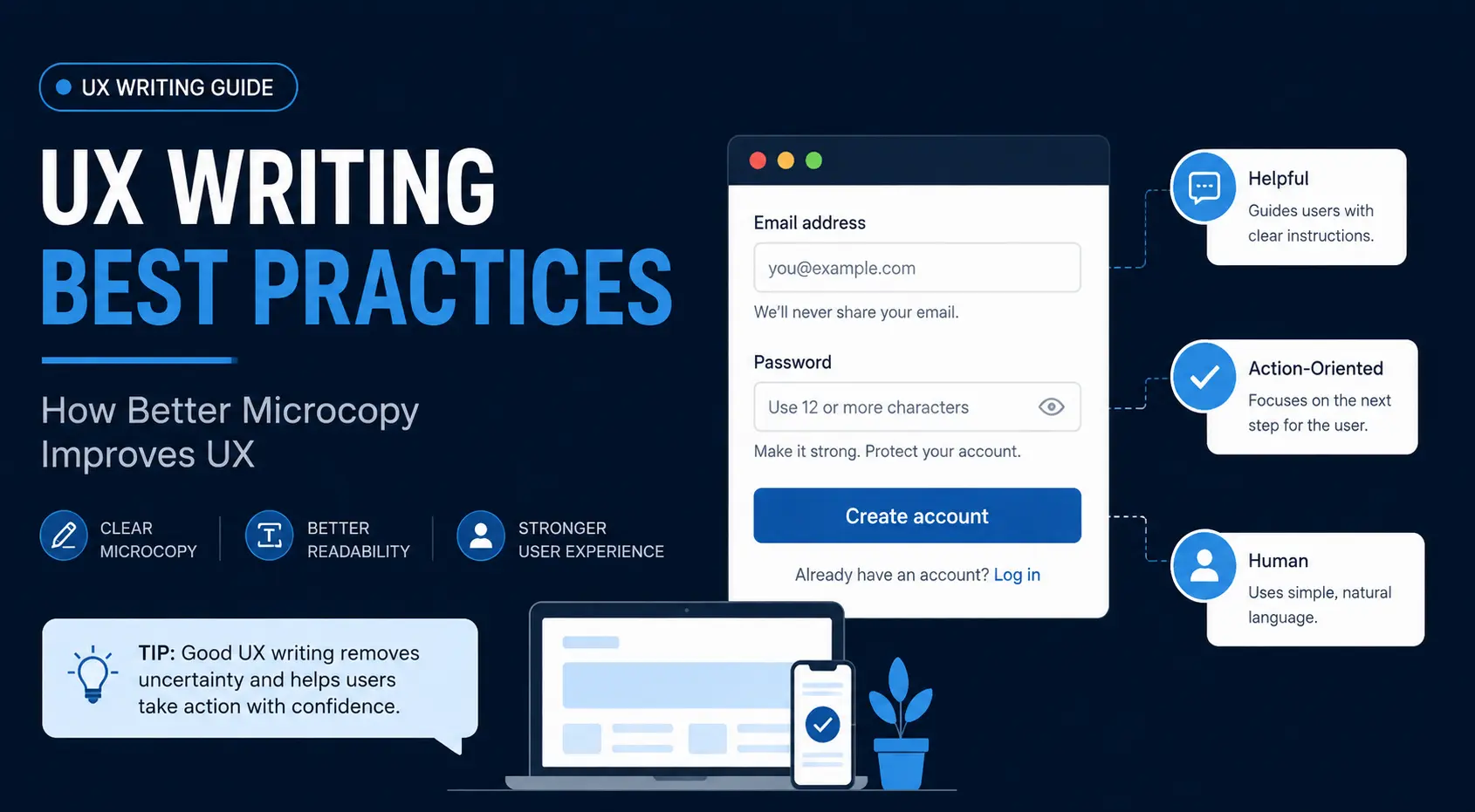 ux writing best practices