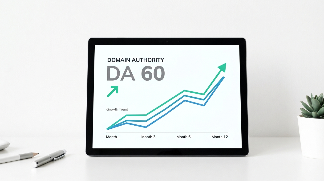 domain authority increase
