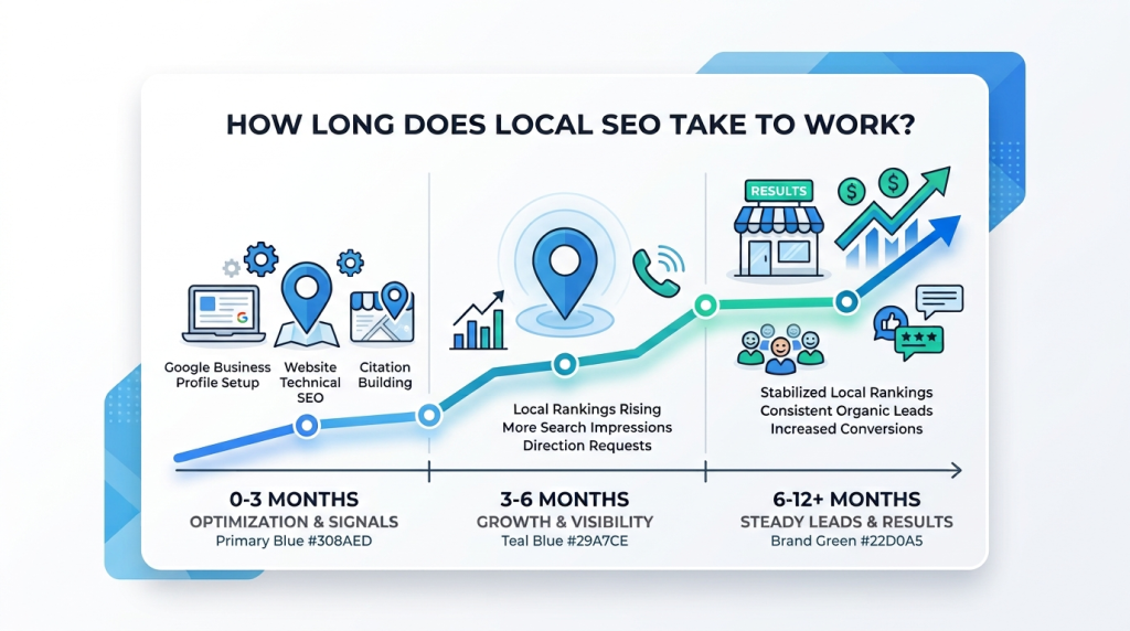how long does local seo take to work