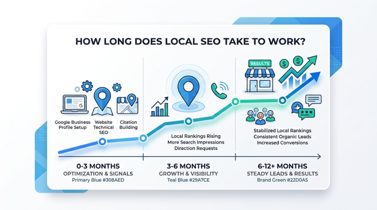 how long does local seo take to work