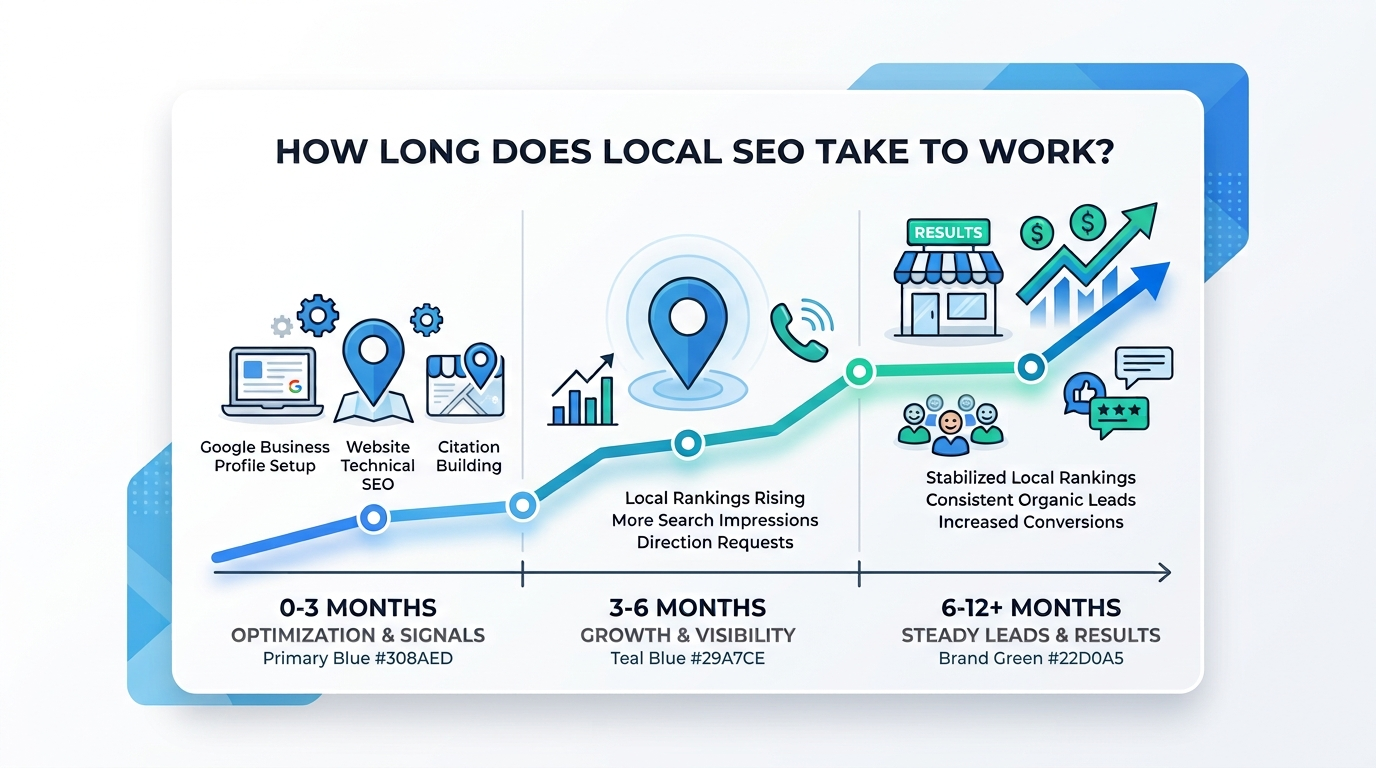 how long does local seo take to work