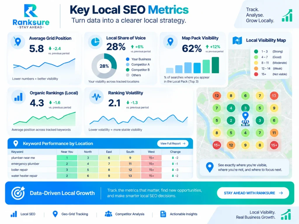key metrics to track in local seo