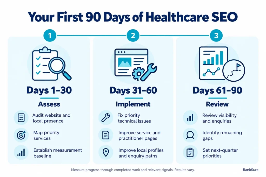 days 61 to 90 review performance and build the next roadmap