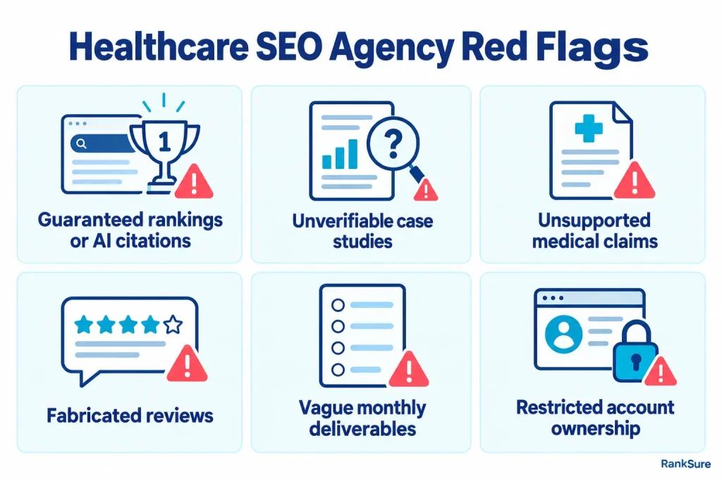 how to compare healthcare seo agencies using a weighted scorecard