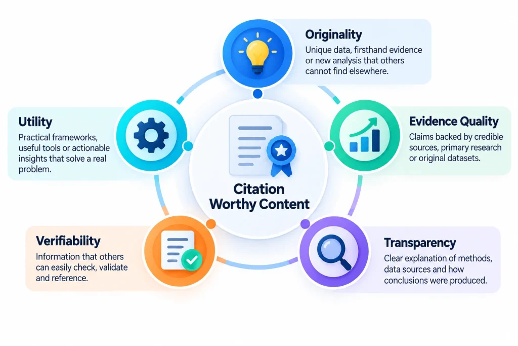 what makes content worth citing